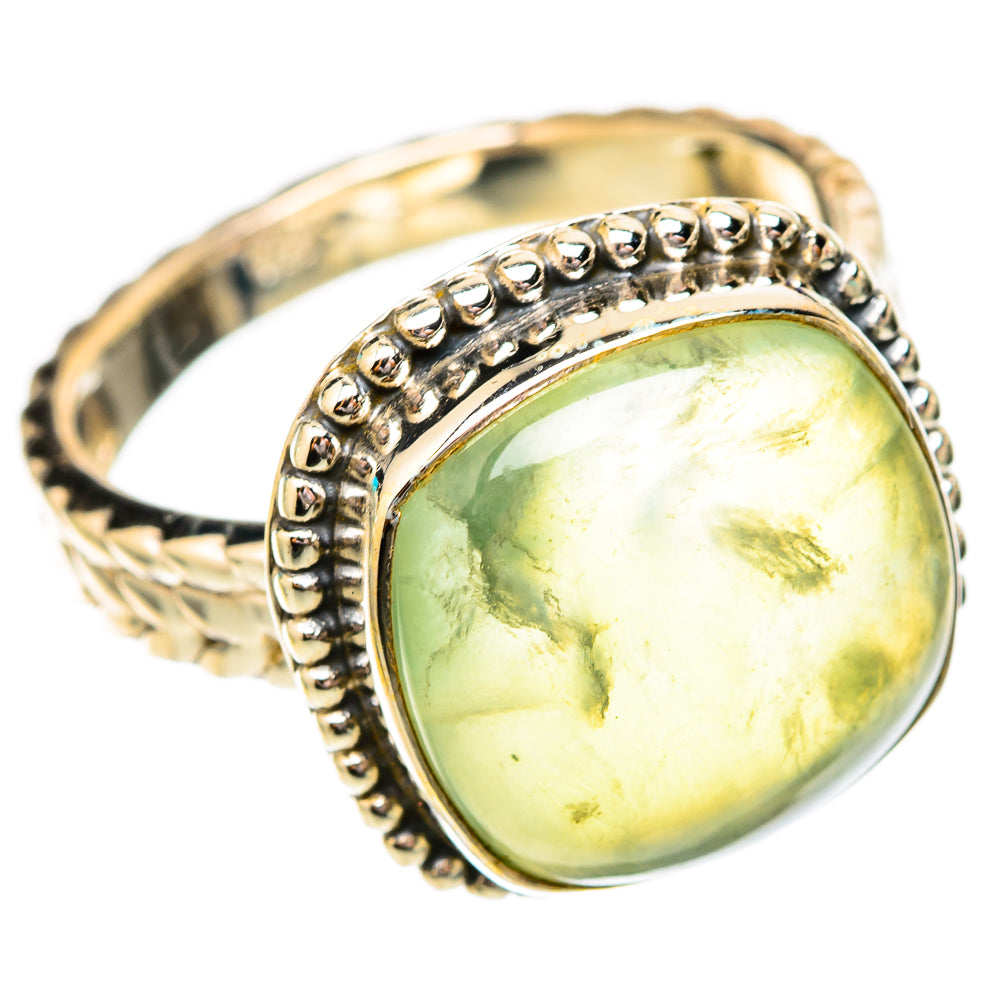 Prehnite Rings handcrafted by Anasilvercos - RING118026 - Photo 2