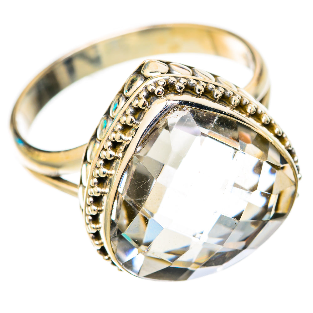 White Quartz Rings handcrafted by Anasilvercos - RING118040 - Photo 2