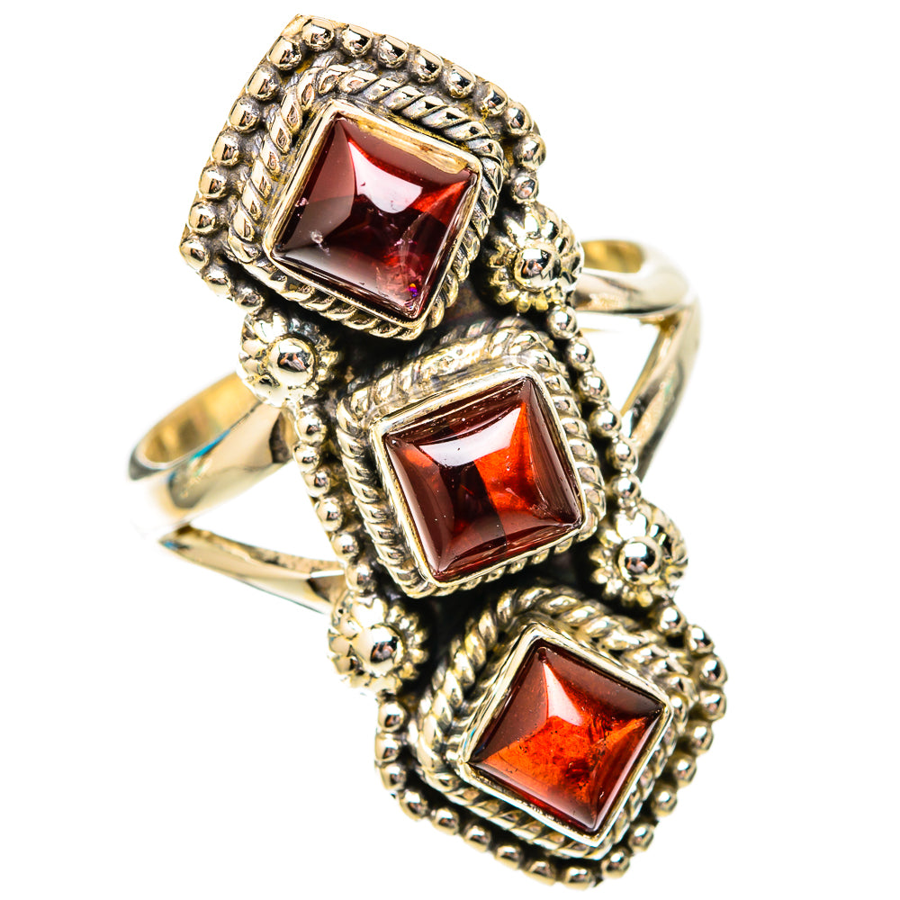 Garnet Rings handcrafted by Anasilvercos - RING118053 - Photo 2