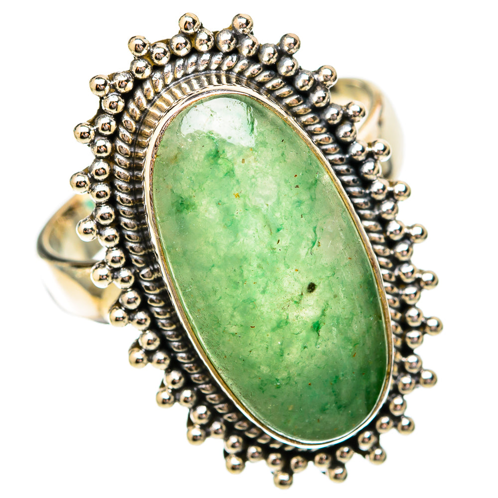 Prehnite Rings handcrafted by Anasilvercos - RING118068 - Photo 2