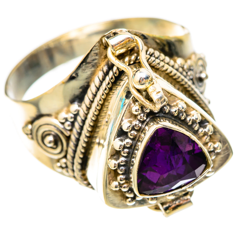 Amethyst Rings handcrafted by Anasilvercos - RING118077 - Photo 2