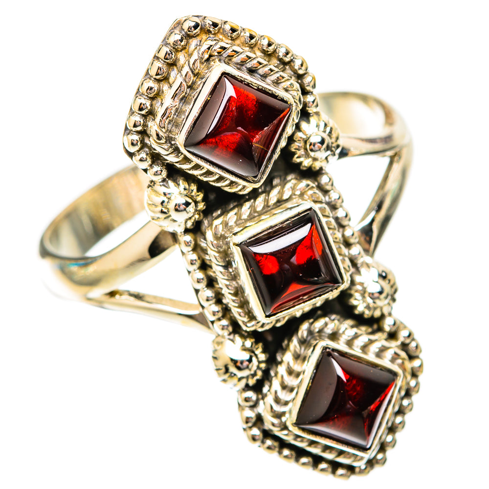 Garnet Rings handcrafted by Anasilvercos - RING118093 - Photo 2