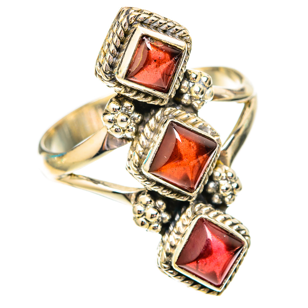 Garnet Rings handcrafted by Anasilvercos - RING118095 - Photo 2