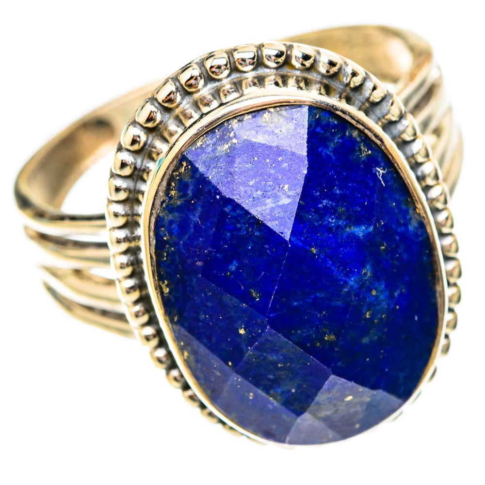 Lapis Lazuli Rings handcrafted by Anasilvercos - RING118107 - Photo 2