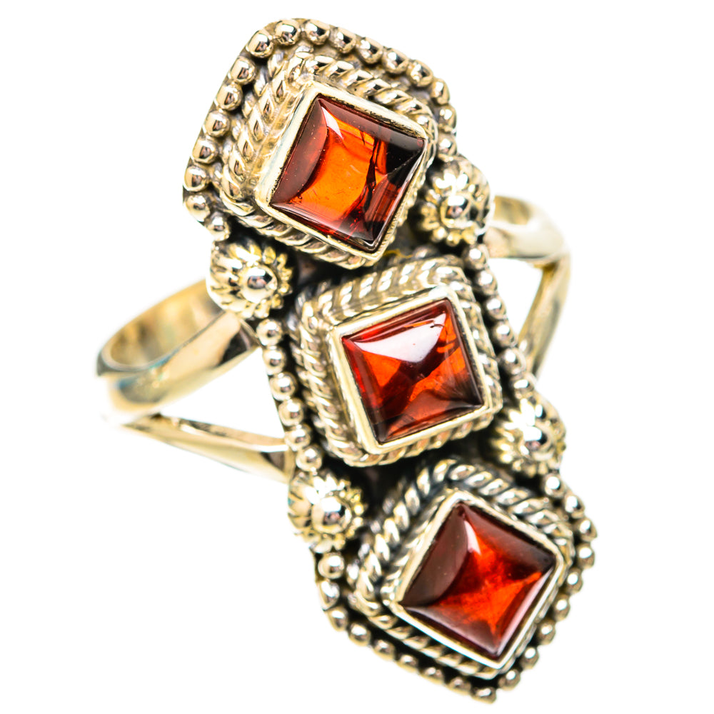 Garnet Rings handcrafted by Anasilvercos - RING118121 - Photo 2