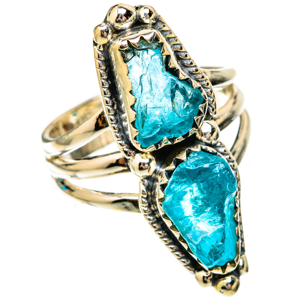 Apatite Rings handcrafted by Anasilvercos - RING118136 - Photo 2