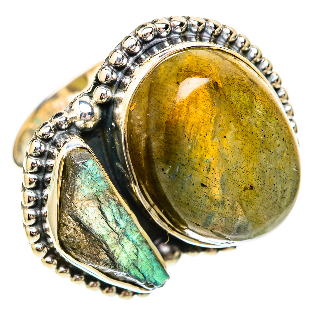 Labradorite Rings handcrafted by Anasilvercos - RING118140 - Photo 2