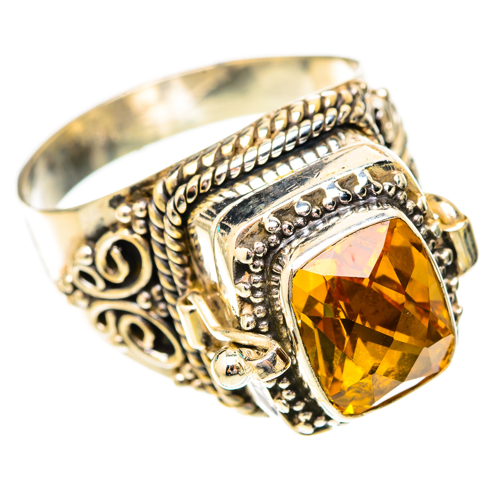 Citrine Rings handcrafted by Anasilvercos - RING118146 - Photo 2