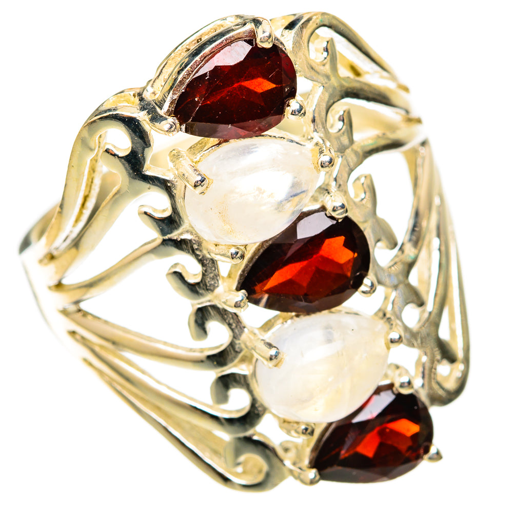 Garnet Rings handcrafted by Anasilvercos - RING118150 - Photo 2