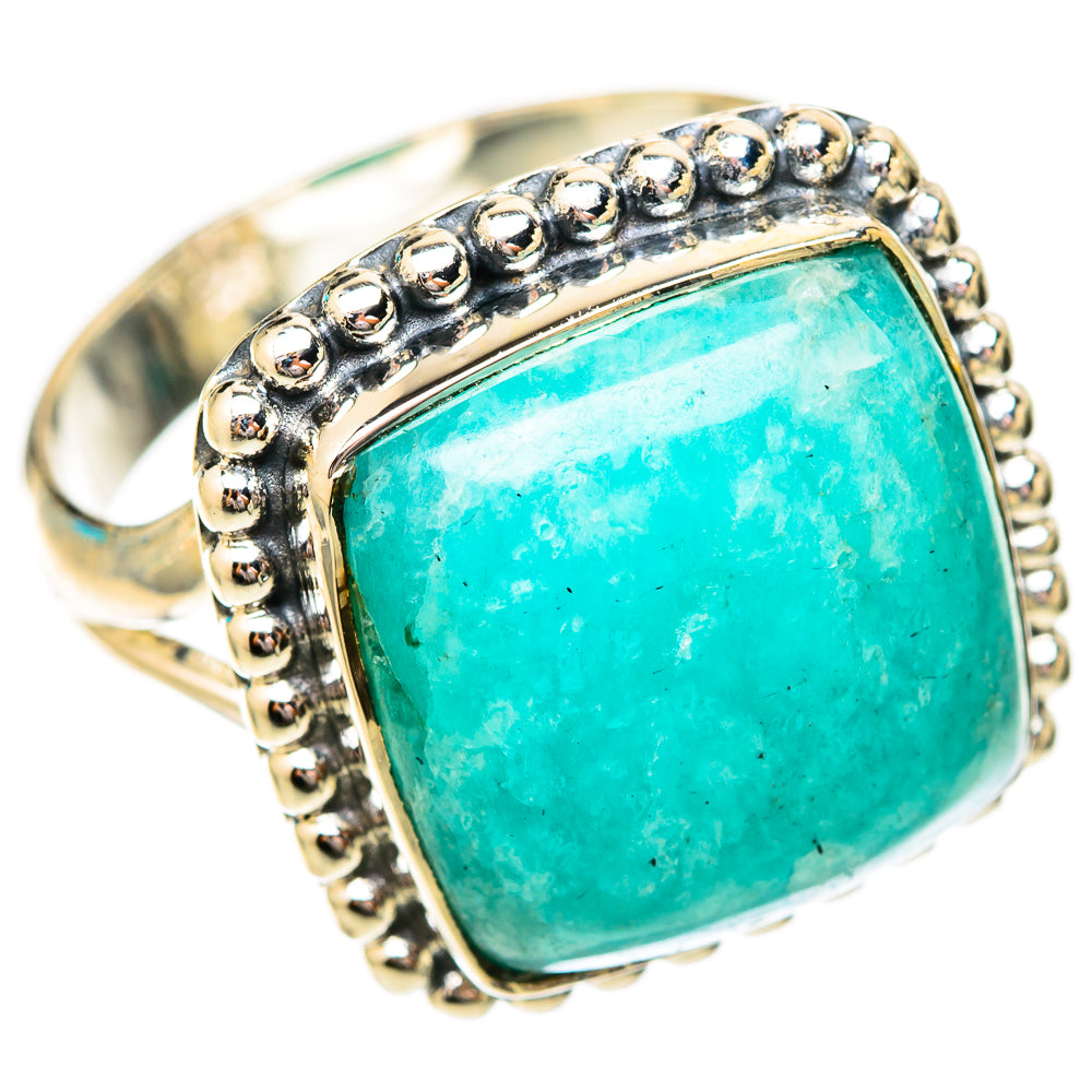 Amazonite Rings handcrafted by Anasilvercos - RING118165 - Photo 2