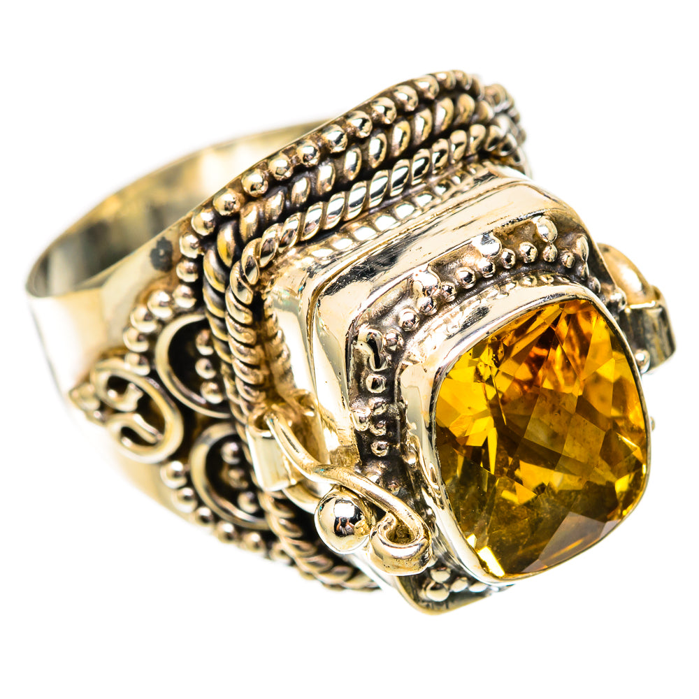 Citrine Rings handcrafted by Anasilvercos - RING118173 - Photo 2