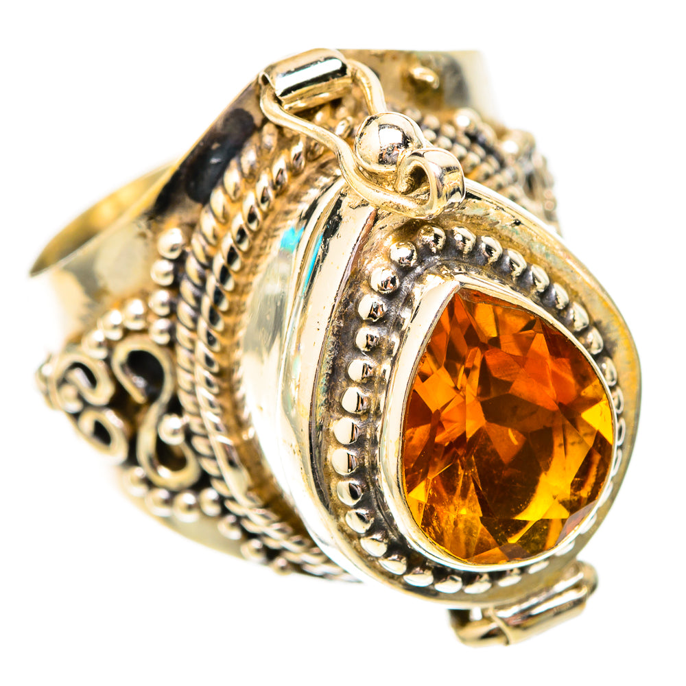 Mandarin Citrine Rings handcrafted by Anasilvercos - RING118175 - Photo 2