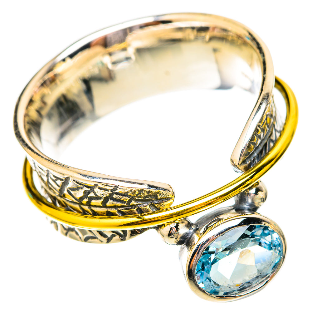Blue Topaz Rings handcrafted by Anasilvercos - RING118182 - Photo 2