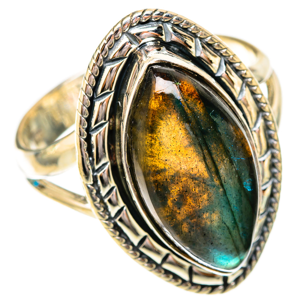 Labradorite Rings handcrafted by Anasilvercos - RING118188 - Photo 2
