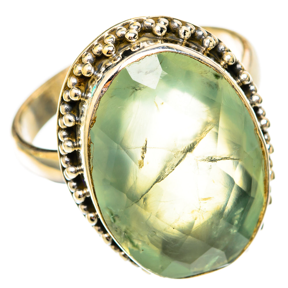 Prehnite Rings handcrafted by Anasilvercos - RING118189 - Photo 2
