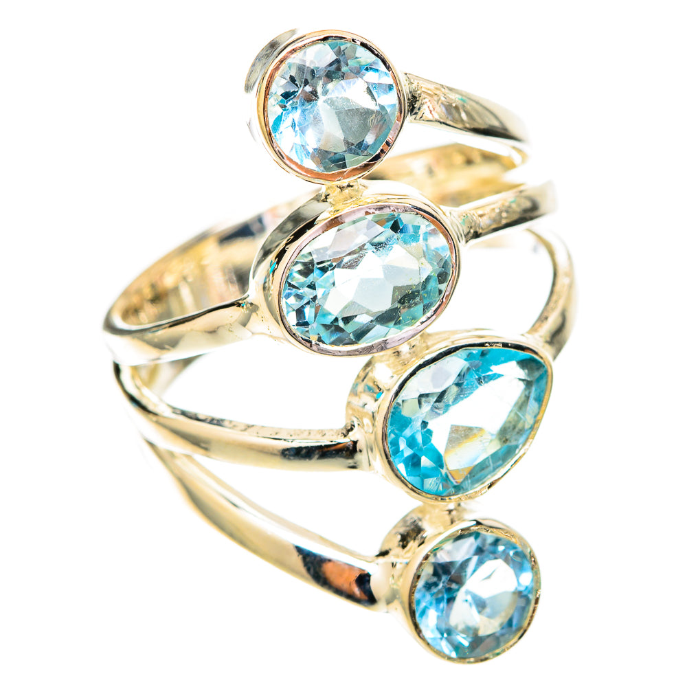 Blue Topaz Rings handcrafted by Anasilvercos - RING118197 - Photo 2