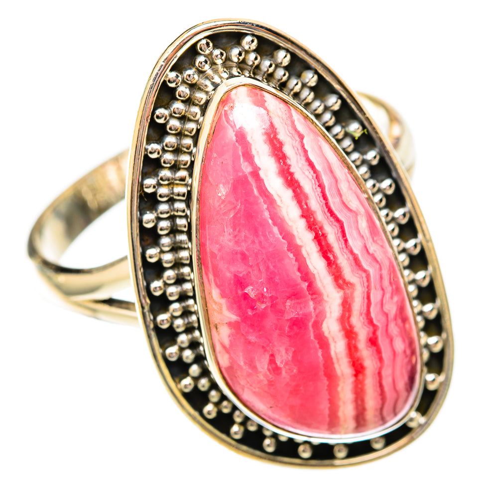 Rhodochrosite Rings handcrafted by Anasilvercos - RING118220 - Photo 2