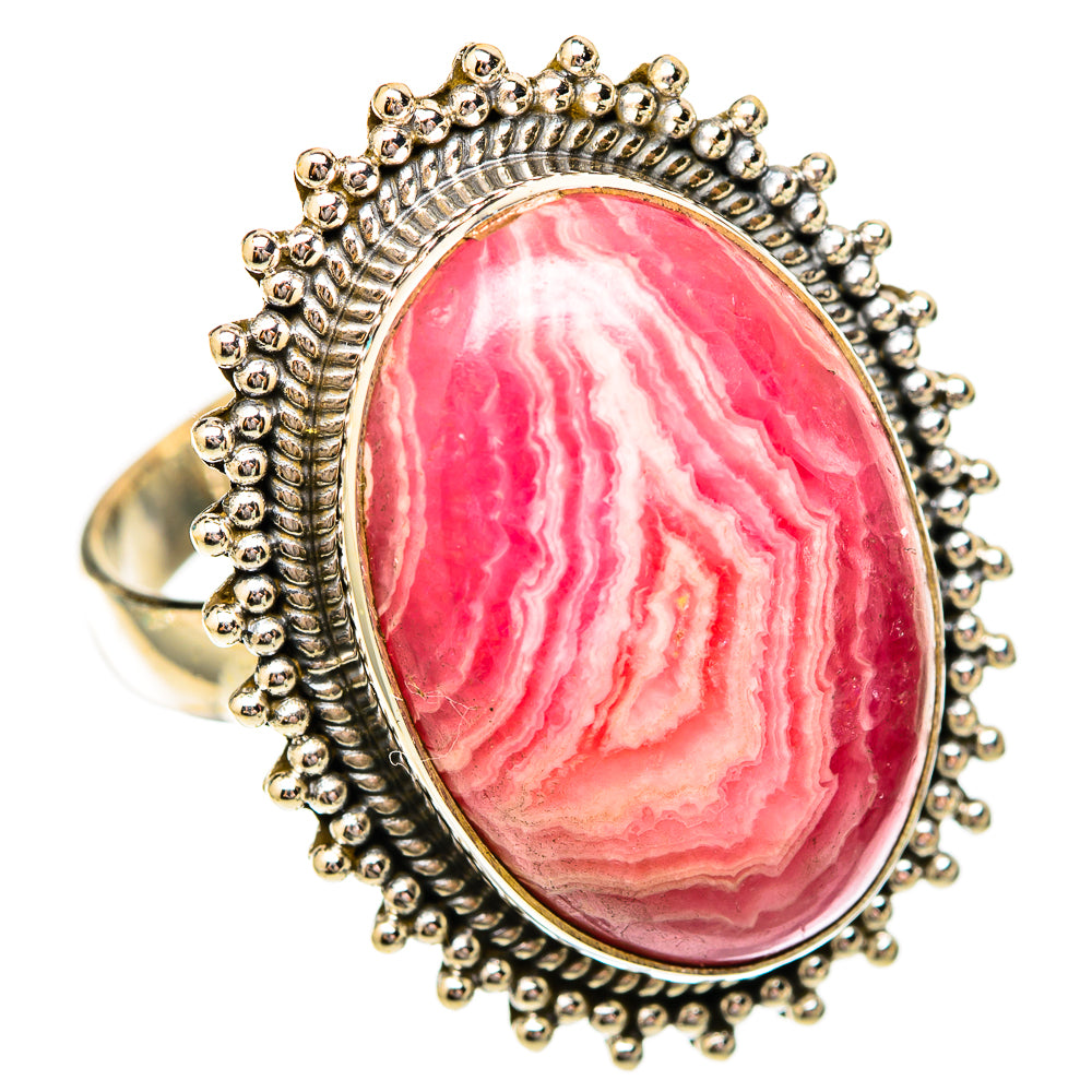 Rhodochrosite Rings handcrafted by Anasilvercos - RING118221 - Photo 2
