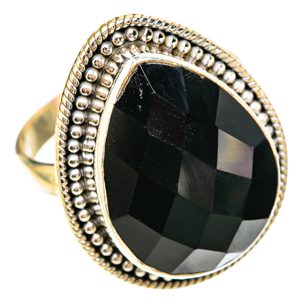 Black Onyx Rings handcrafted by Anasilvercos - RING118223 - Photo 2