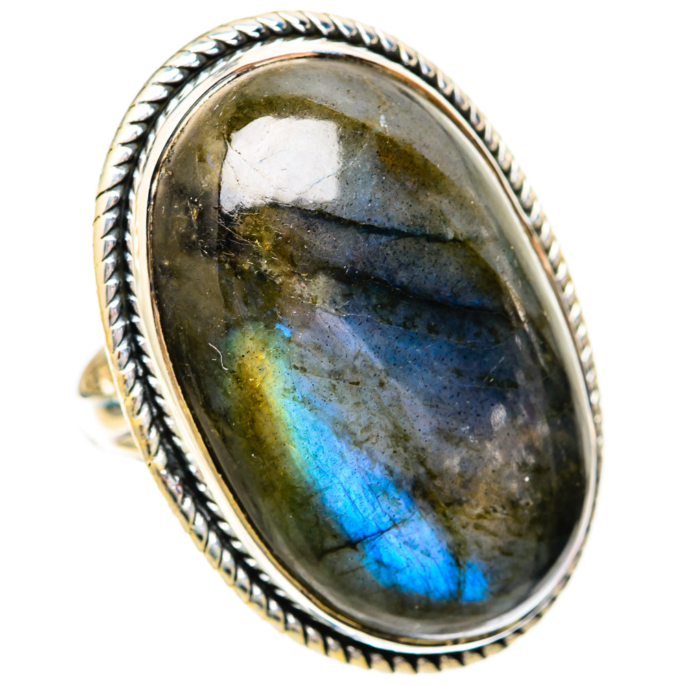 Labradorite Rings handcrafted by Anasilvercos - RING118235 - Photo 2