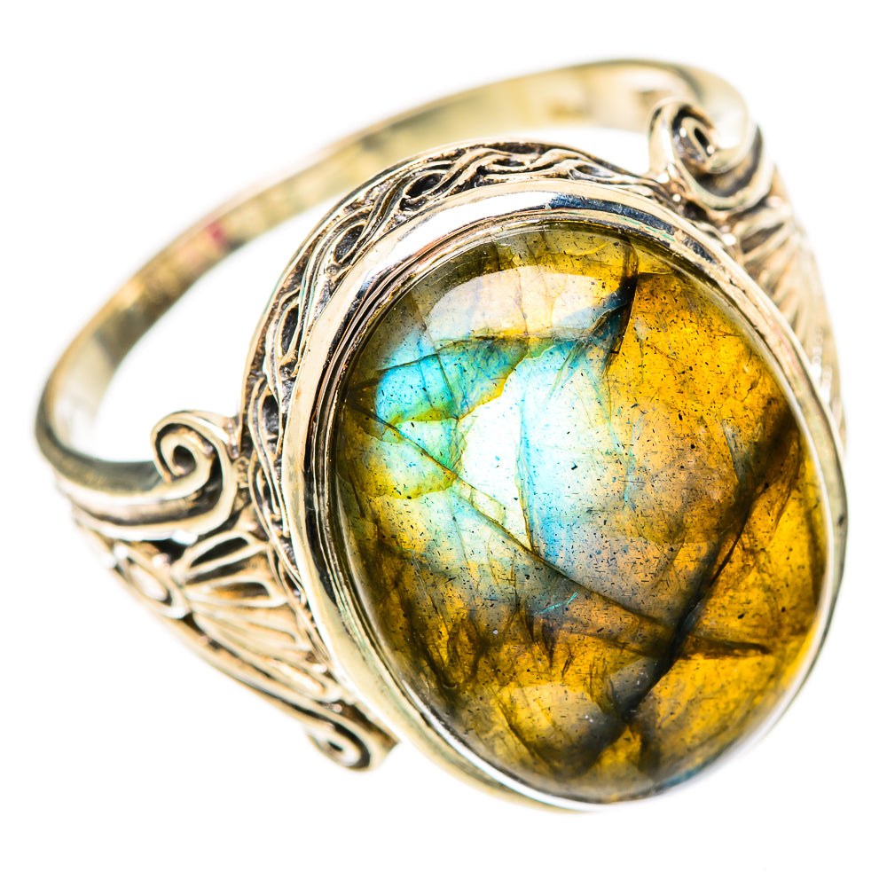 Labradorite Rings handcrafted by Anasilvercos - RING118240 - Photo 2