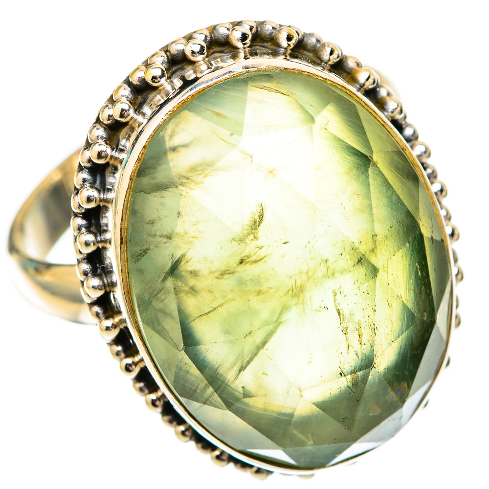 Prehnite Rings handcrafted by Anasilvercos - RING118248 - Photo 2