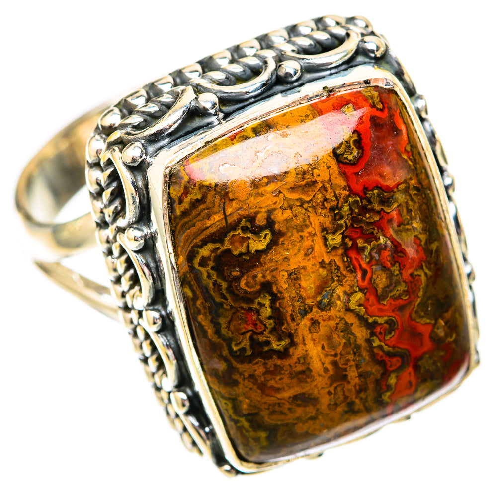 Moroccan Agate Rings handcrafted by Anasilvercos - RING118255 - Photo 2