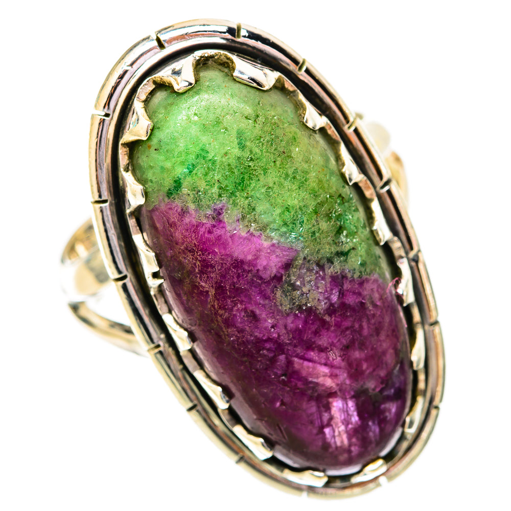 Ruby Zoisite Rings handcrafted by Anasilvercos - RING118265 - Photo 2