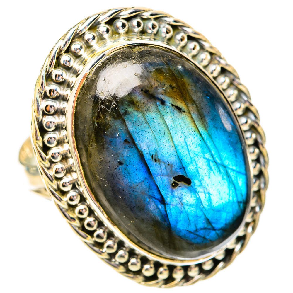 Labradorite Rings handcrafted by Anasilvercos - RING118271 - Photo 2