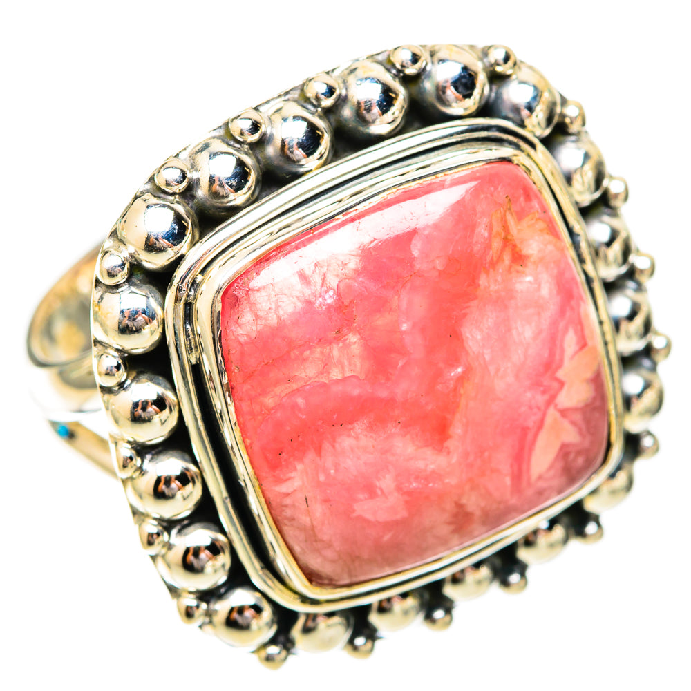Rhodochrosite Rings handcrafted by Anasilvercos - RING118285 - Photo 2