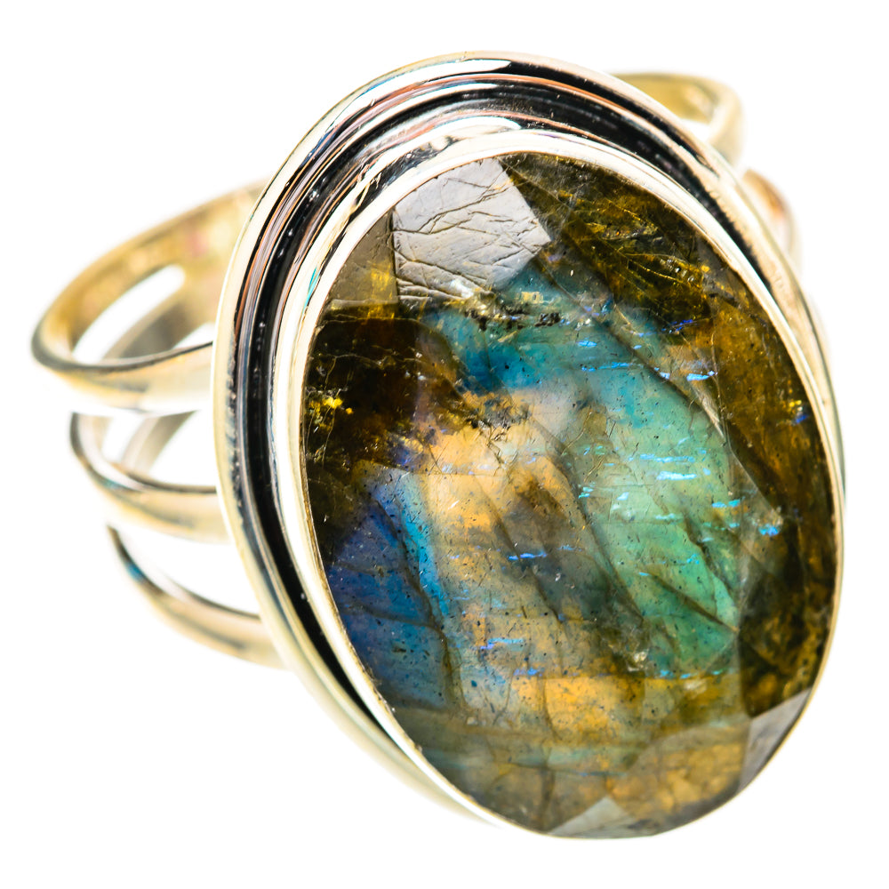 Labradorite Rings handcrafted by Anasilvercos - RING118304 - Photo 2