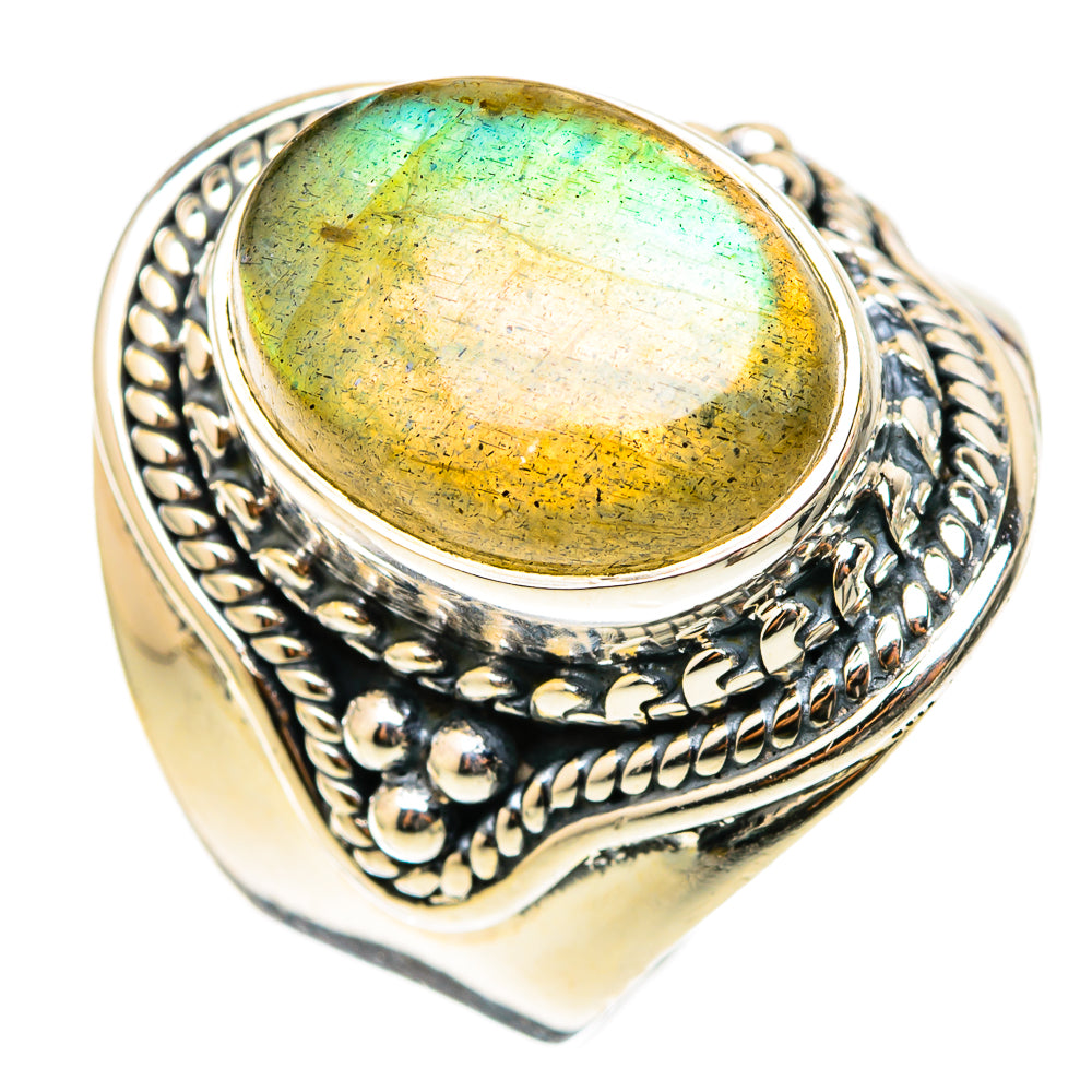 Labradorite Rings handcrafted by Anasilvercos - RING118312 - Photo 2