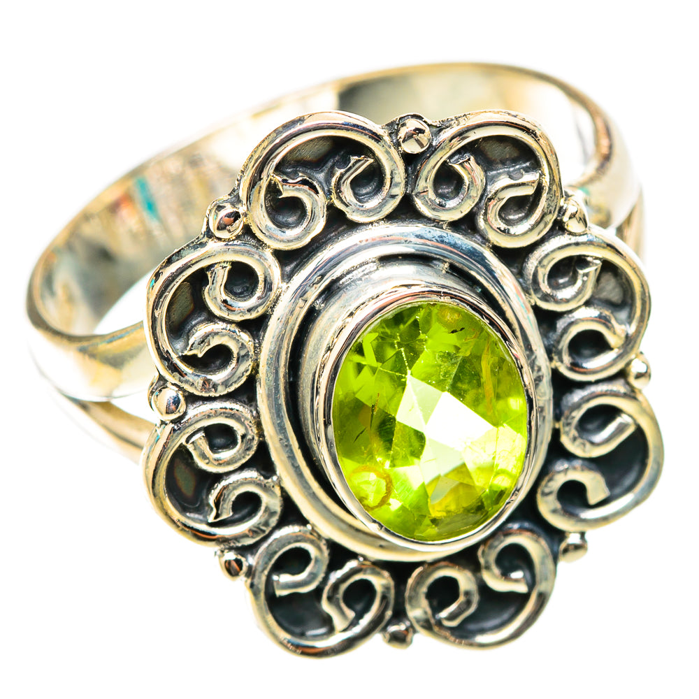 Peridot Rings handcrafted by Anasilvercos - RING118336 - Photo 2