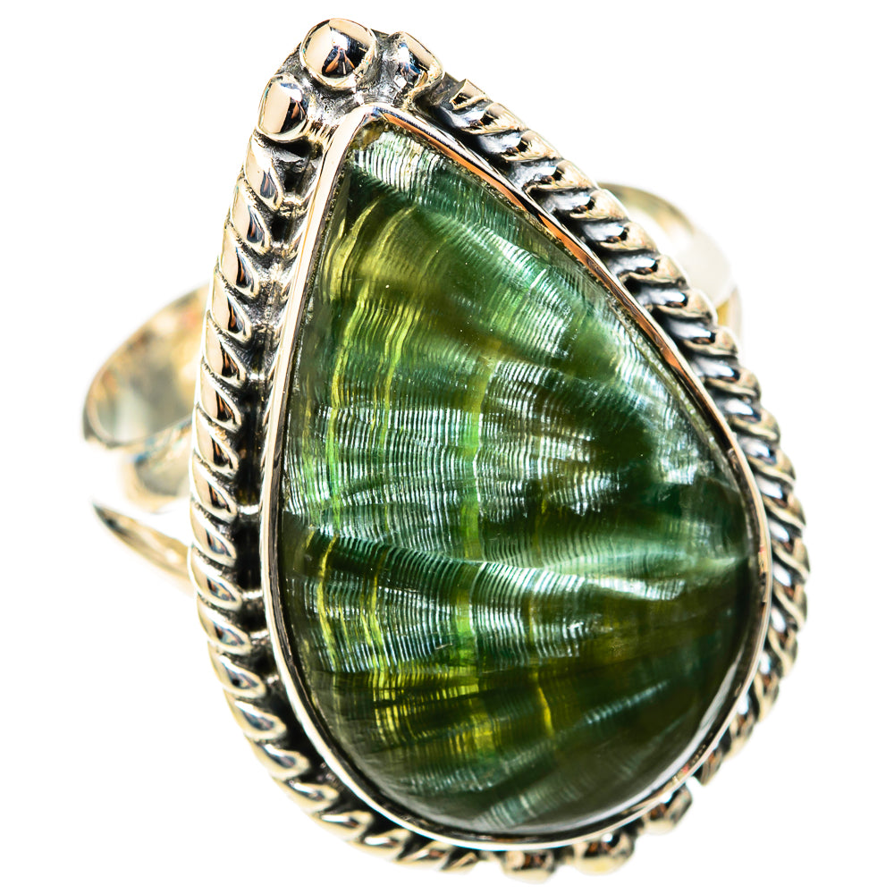 Seraphinite Rings handcrafted by Anasilvercos - RING118337 - Photo 2