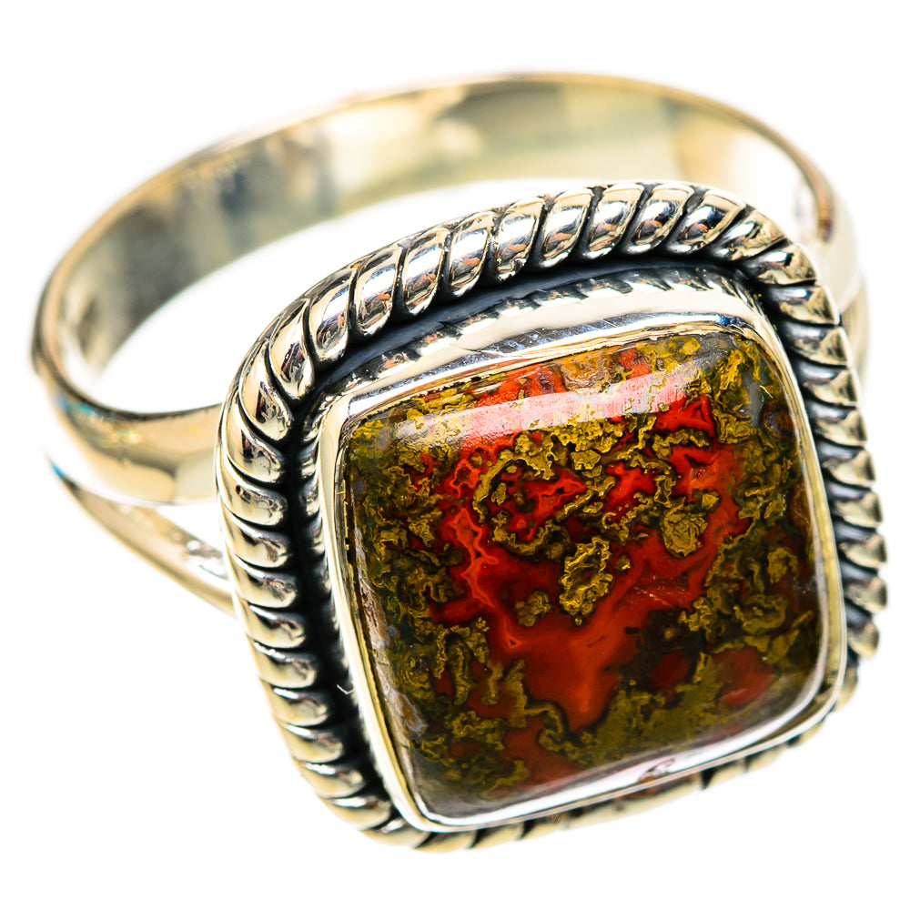 Moroccan Agate Rings handcrafted by Anasilvercos - RING118338 - Photo 2