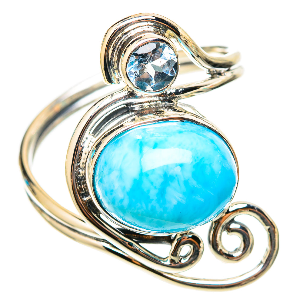 Larimar Rings handcrafted by Anasilvercos - RING118358 - Photo 2