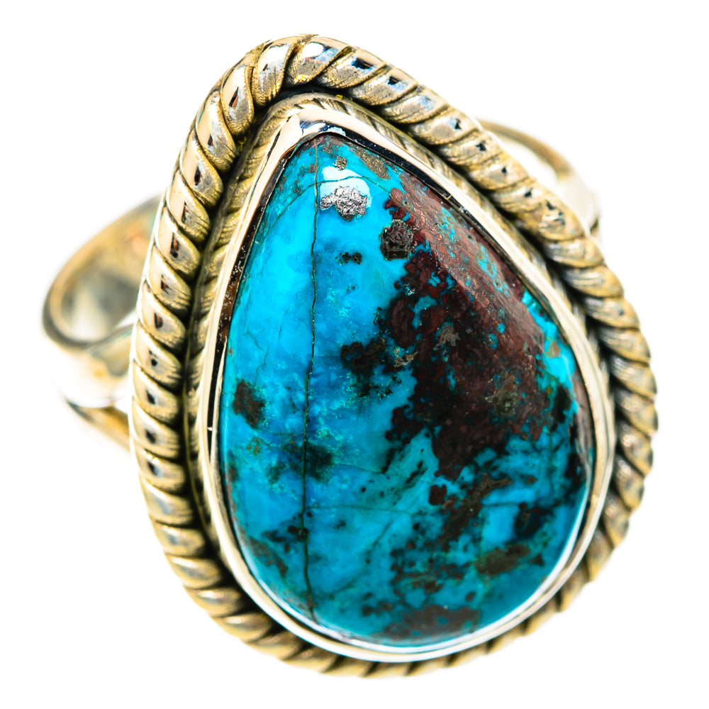 Shattuckite Rings handcrafted by Anasilvercos - RING118359 - Photo 2