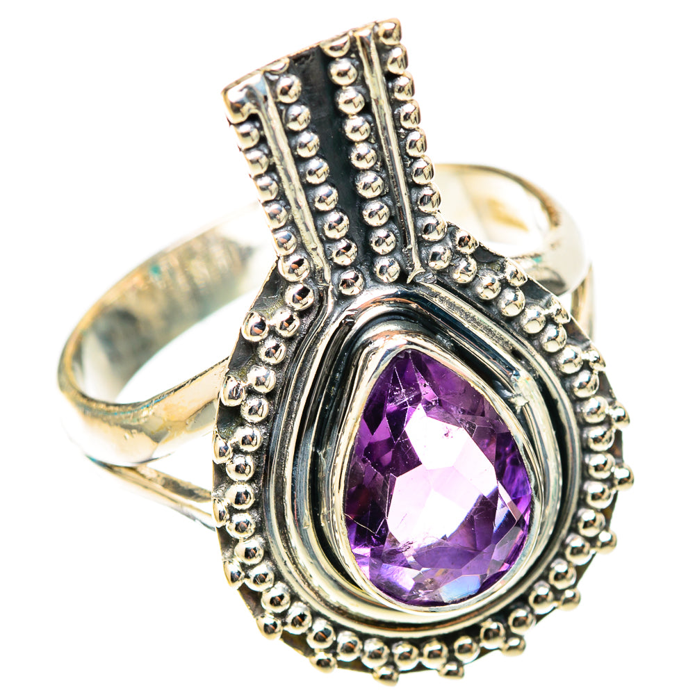 Amethyst Rings handcrafted by Anasilvercos - RING118367 - Photo 2