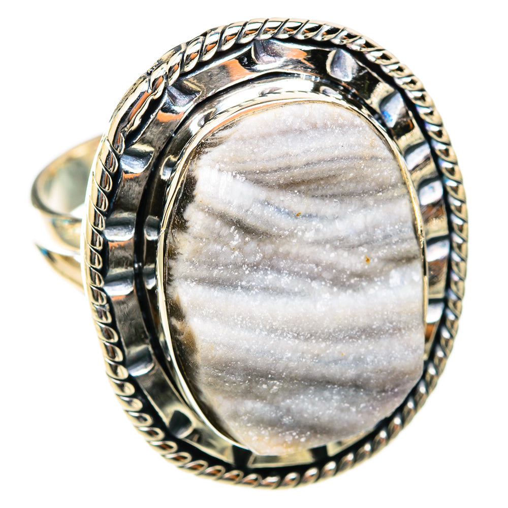 Desert Druzy Rings handcrafted by Anasilvercos - RING118373 - Photo 2