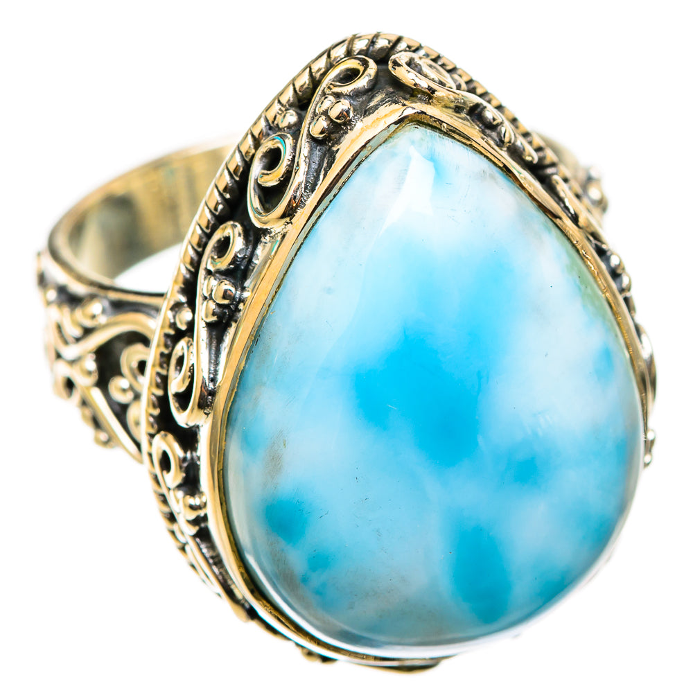 Larimar Rings handcrafted by Anasilvercos - RING118376 - Photo 2