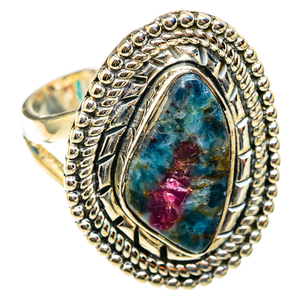 Ruby Fuchsite Rings handcrafted by Anasilvercos - RING118377 - Photo 2