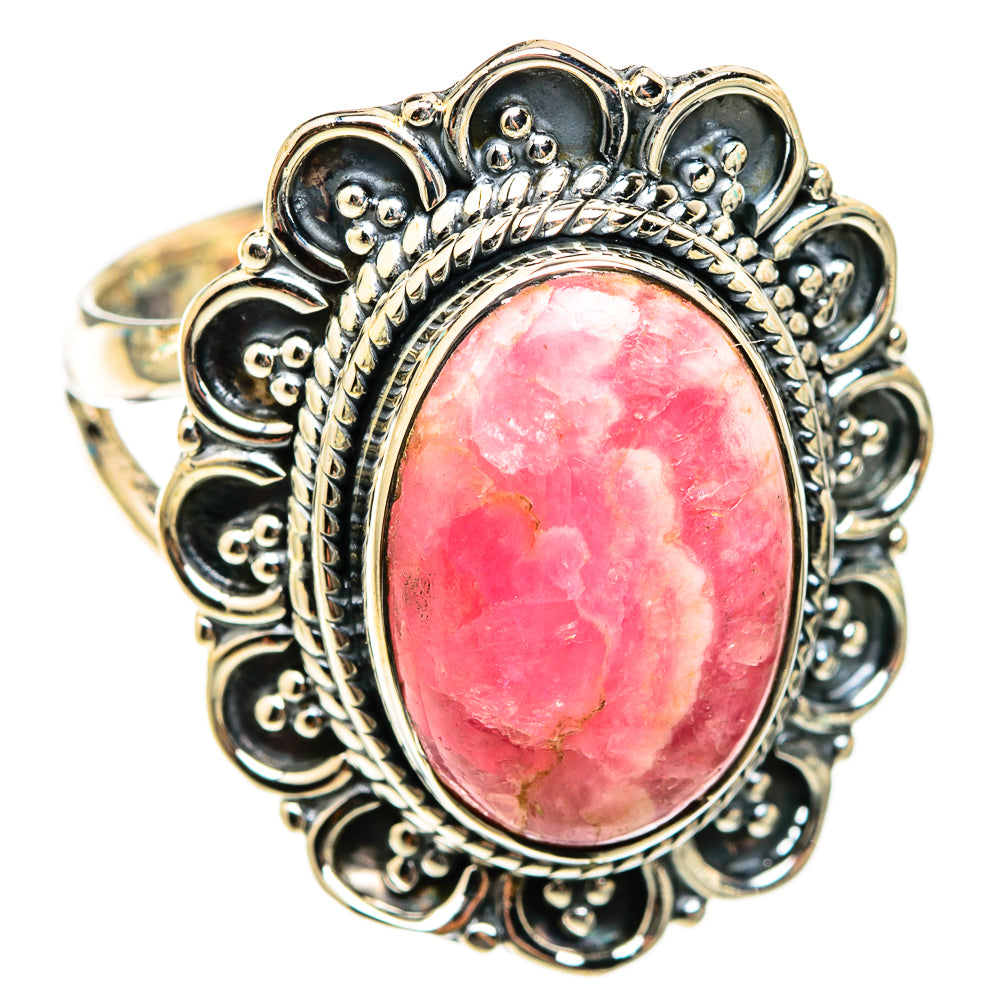 Rhodochrosite Rings handcrafted by Anasilvercos - RING118383 - Photo 2