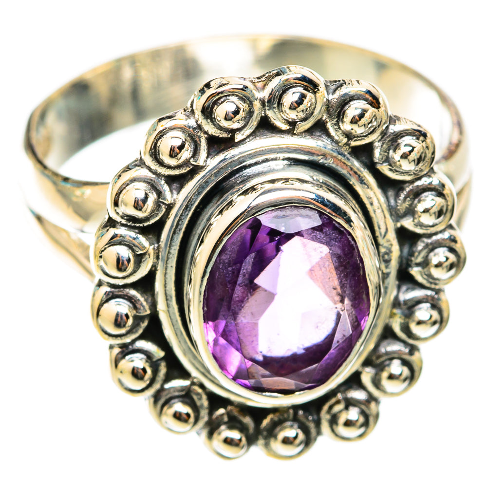 Amethyst Rings handcrafted by Anasilvercos - RING118386 - Photo 2