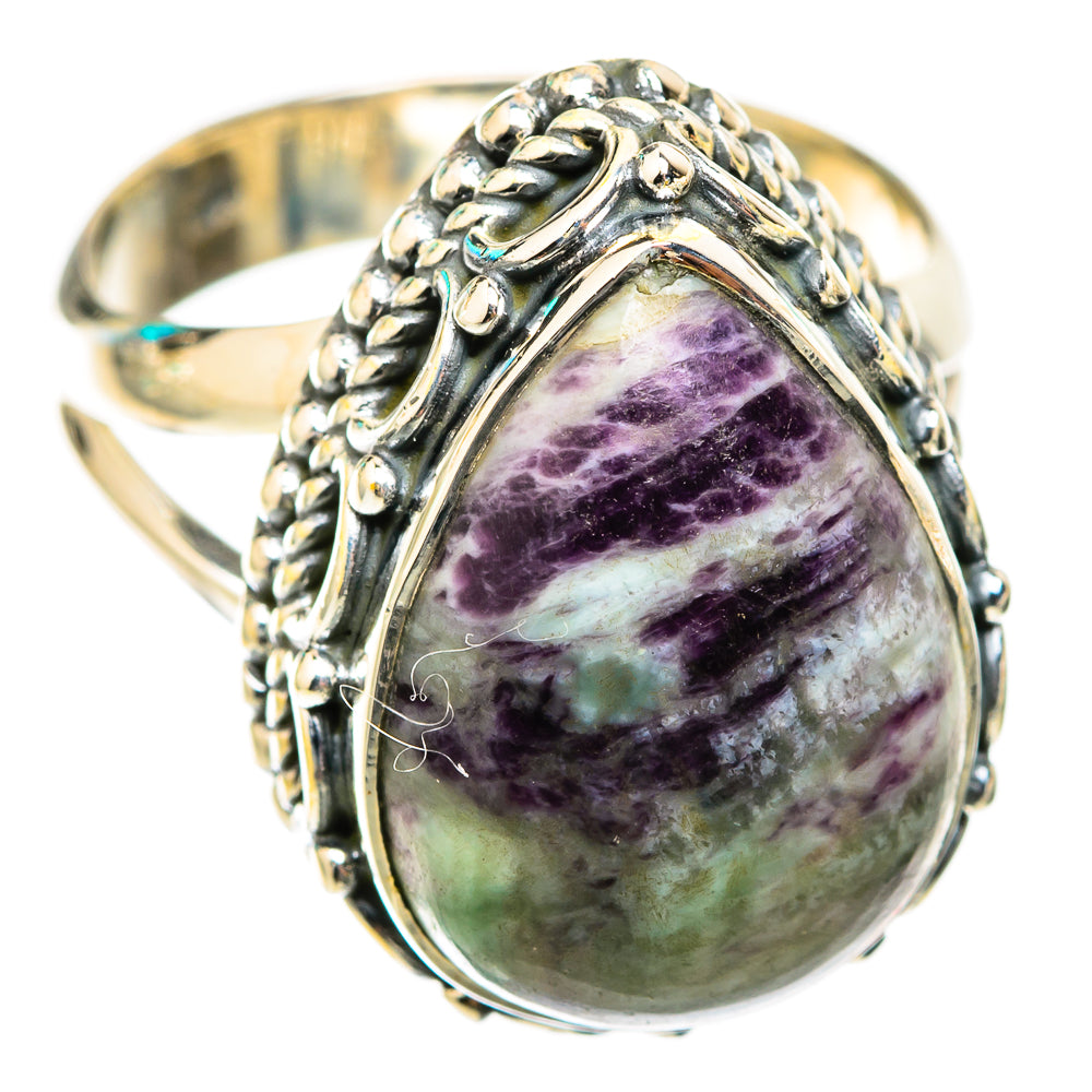 Lepidolite Rings handcrafted by Anasilvercos - RING118394 - Photo 2