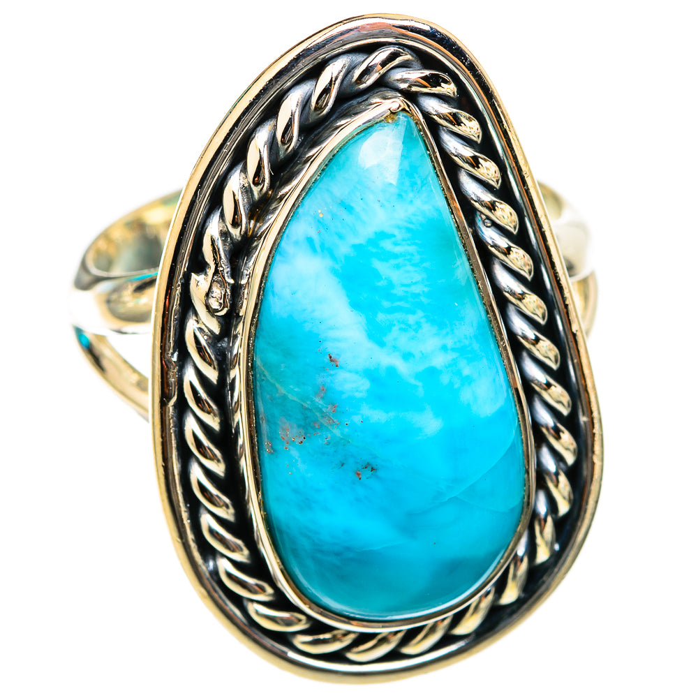 Larimar Rings handcrafted by Anasilvercos - RING118397 - Photo 2