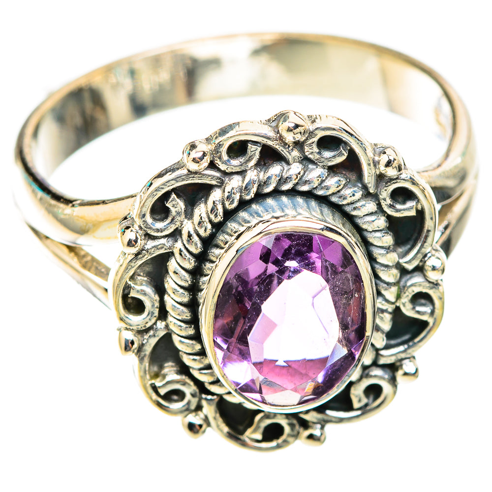 Amethyst Rings handcrafted by Anasilvercos - RING118405 - Photo 2