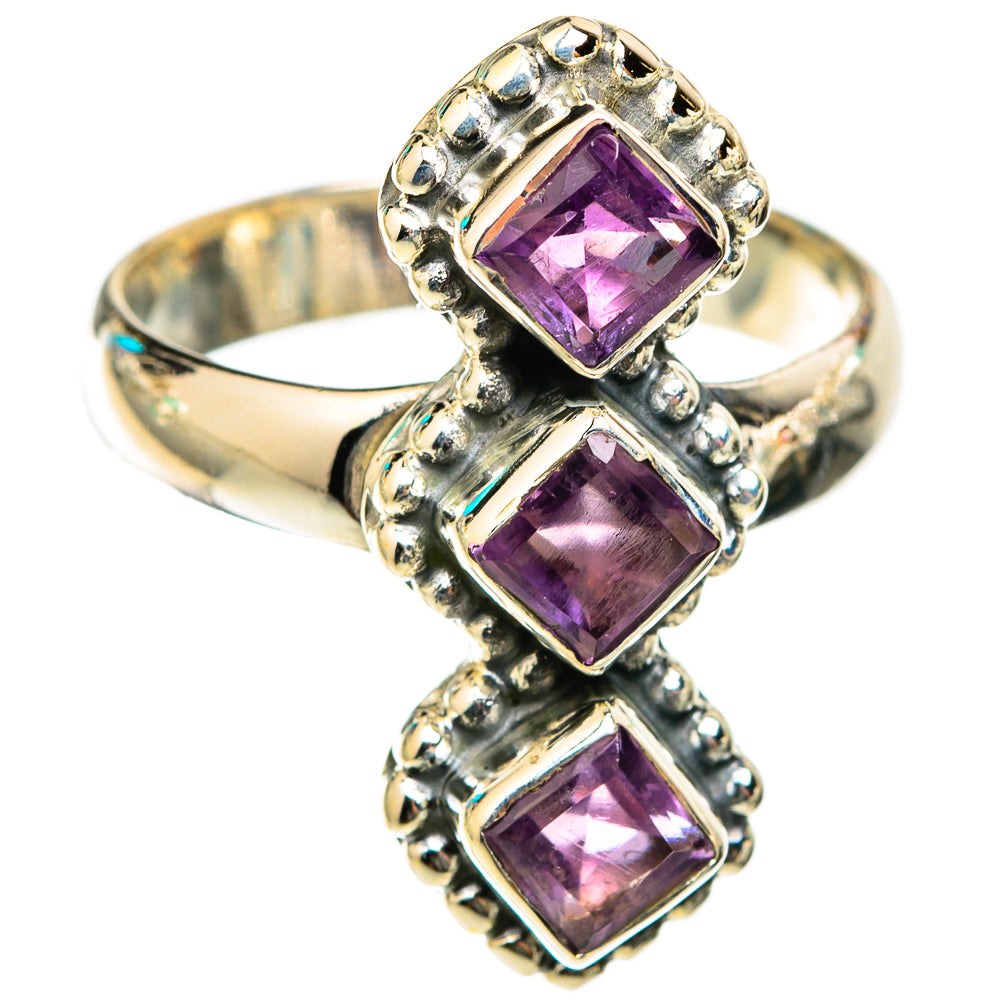 Amethyst Rings handcrafted by Anasilvercos - RING118424 - Photo 2