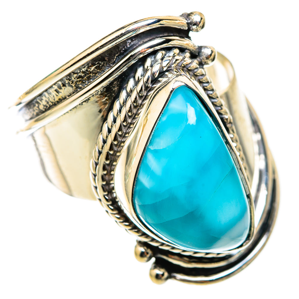 Larimar Rings handcrafted by Anasilvercos - RING118435 - Photo 2