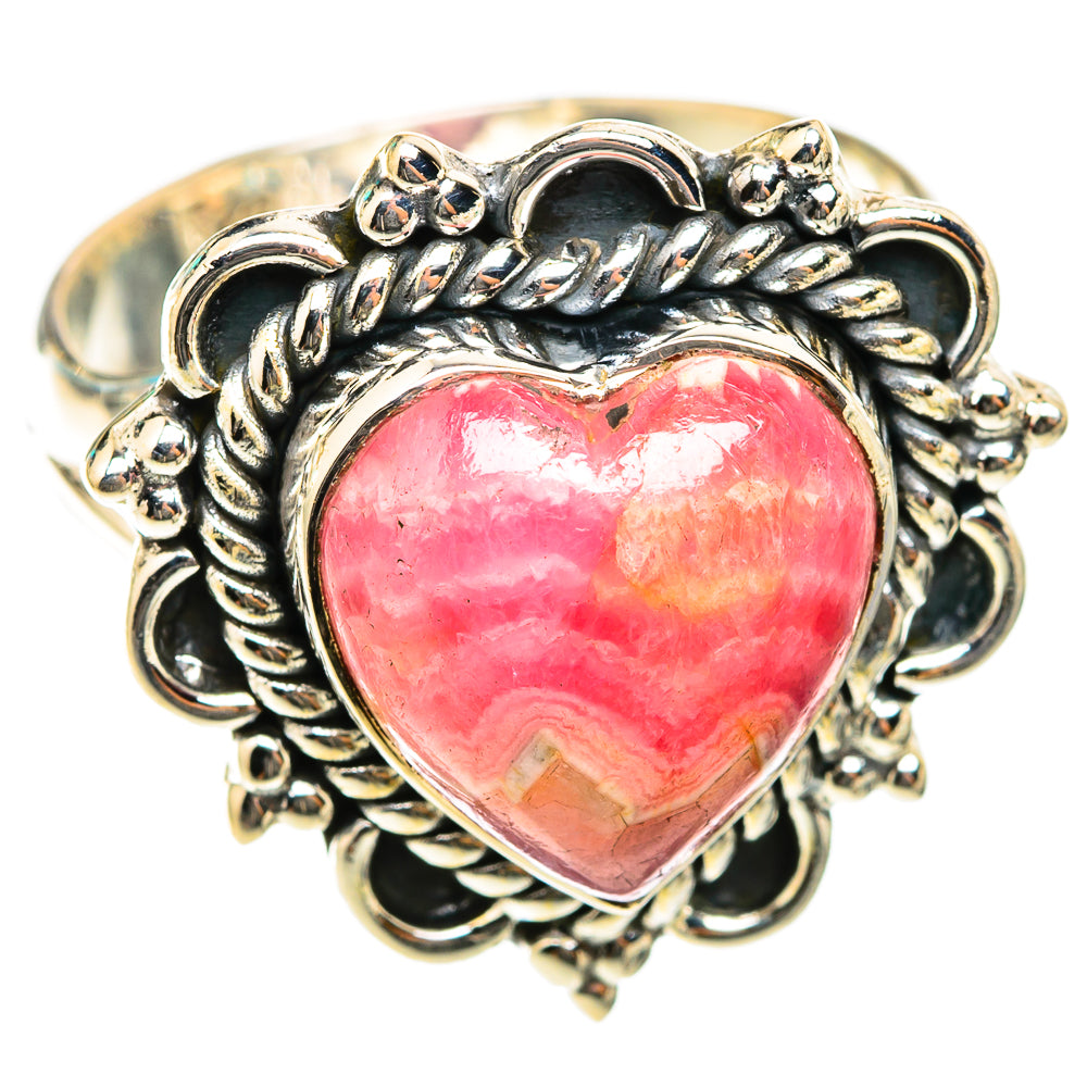 Rhodochrosite Rings handcrafted by Anasilvercos - RING118441 - Photo 2
