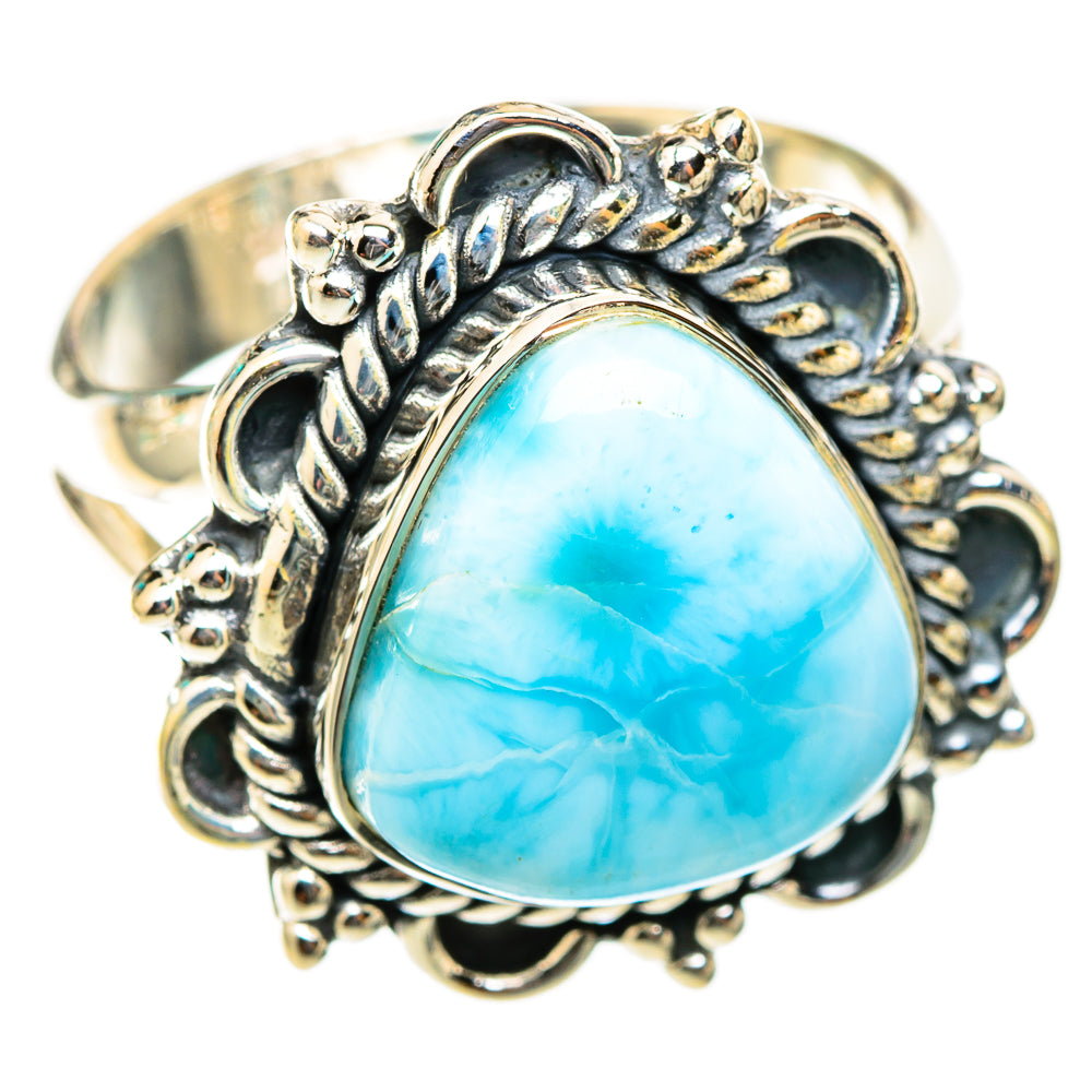 Larimar Rings handcrafted by Anasilvercos - RING118448 - Photo 2
